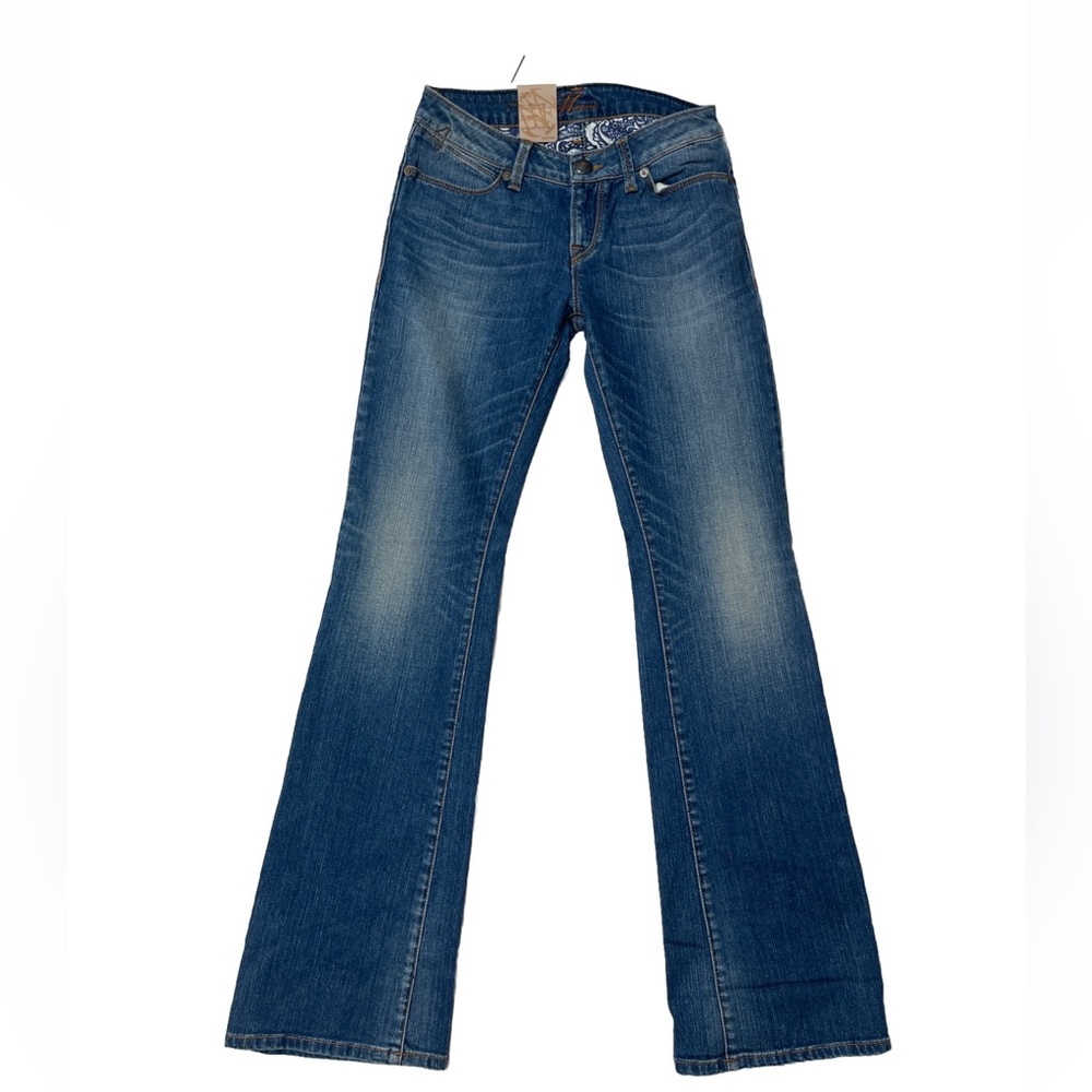 Mavi Zoe Low-Rise Bootcut Jeans Blue Medium Wash Denim 27/32 NWT
